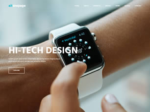 AitOnepage Free Website Template