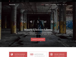 Pesaton Free Website Template