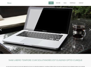 Resi Free Website Template