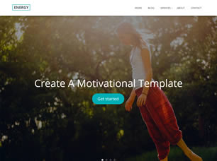 Energy Free Website Template