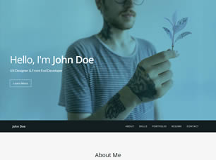 Verum Free Website Template